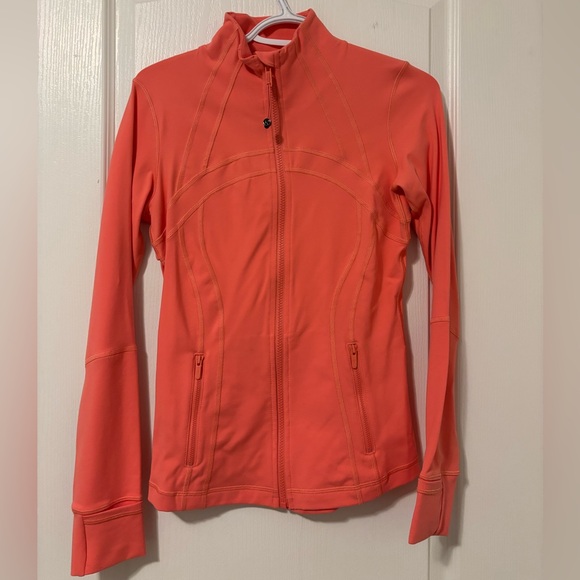 EUC Lululemon Define Jacket - Raspberry Cream Size 6 - Picture 3 of 5
